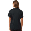 AllPro Women's Black Pro-Lock Performance Polo