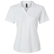 AllPro Women's White Pro-Lock Performance Polo