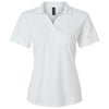 AllPro Women's White Pro-Lock Performance Polo