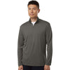 AllPro Men's Charcoal Pro-Lock Performance Quarter-Zip Pullover