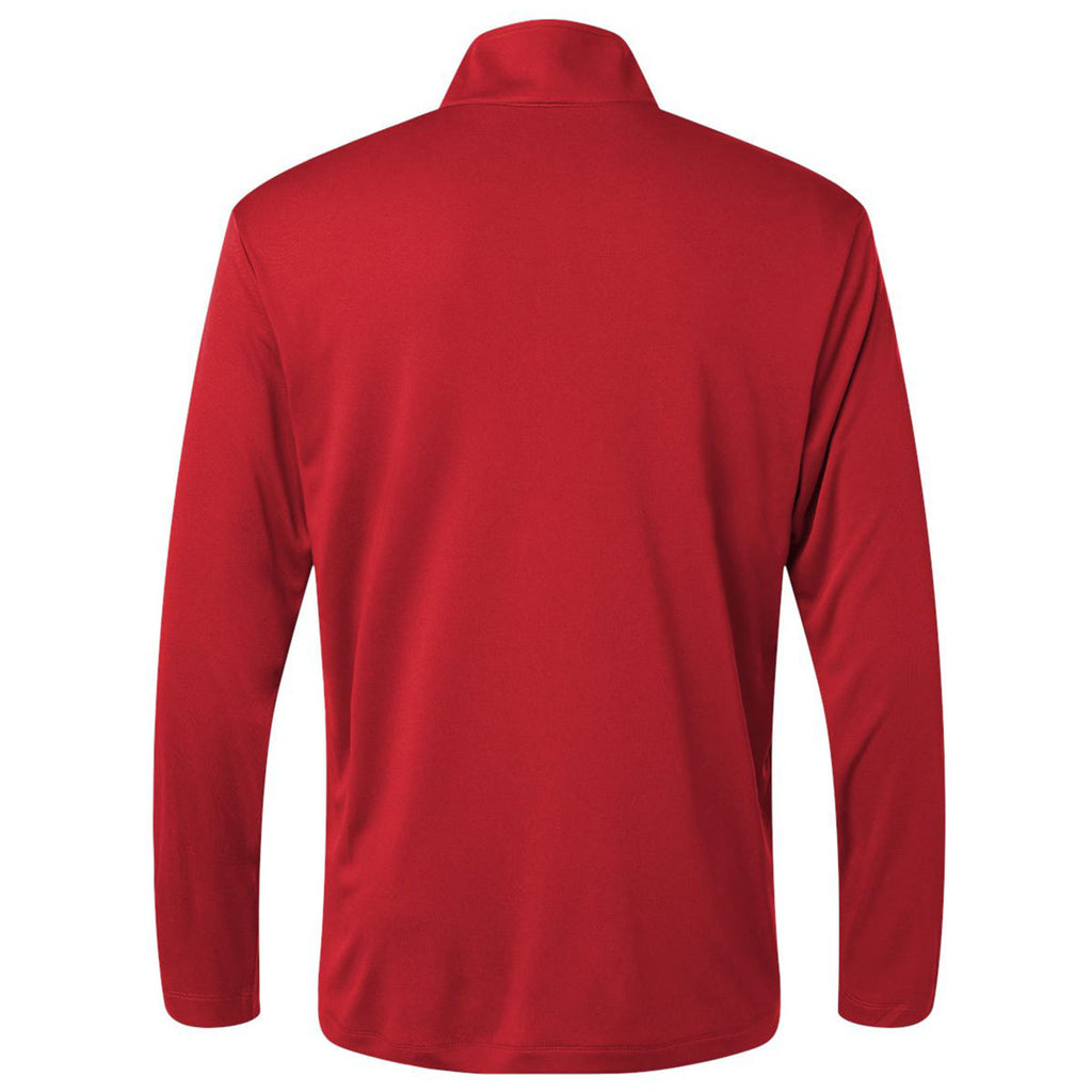 AllPro Men's Red Pro-Lock Performance Quarter-Zip Pullover