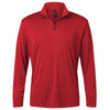 AllPro Men's Red Pro-Lock Performance Quarter-Zip Pullover