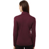 AllPro Women's Maroon Pro-Lock Performance Quarter-Zip Pullover