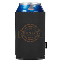 48-Hour Koozie Black Collapsible Can Kooler
