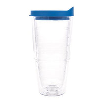 48-Hour Tervis Clear Tumbler with Blue Lid Classic Tumbler 24 oz. - Printed