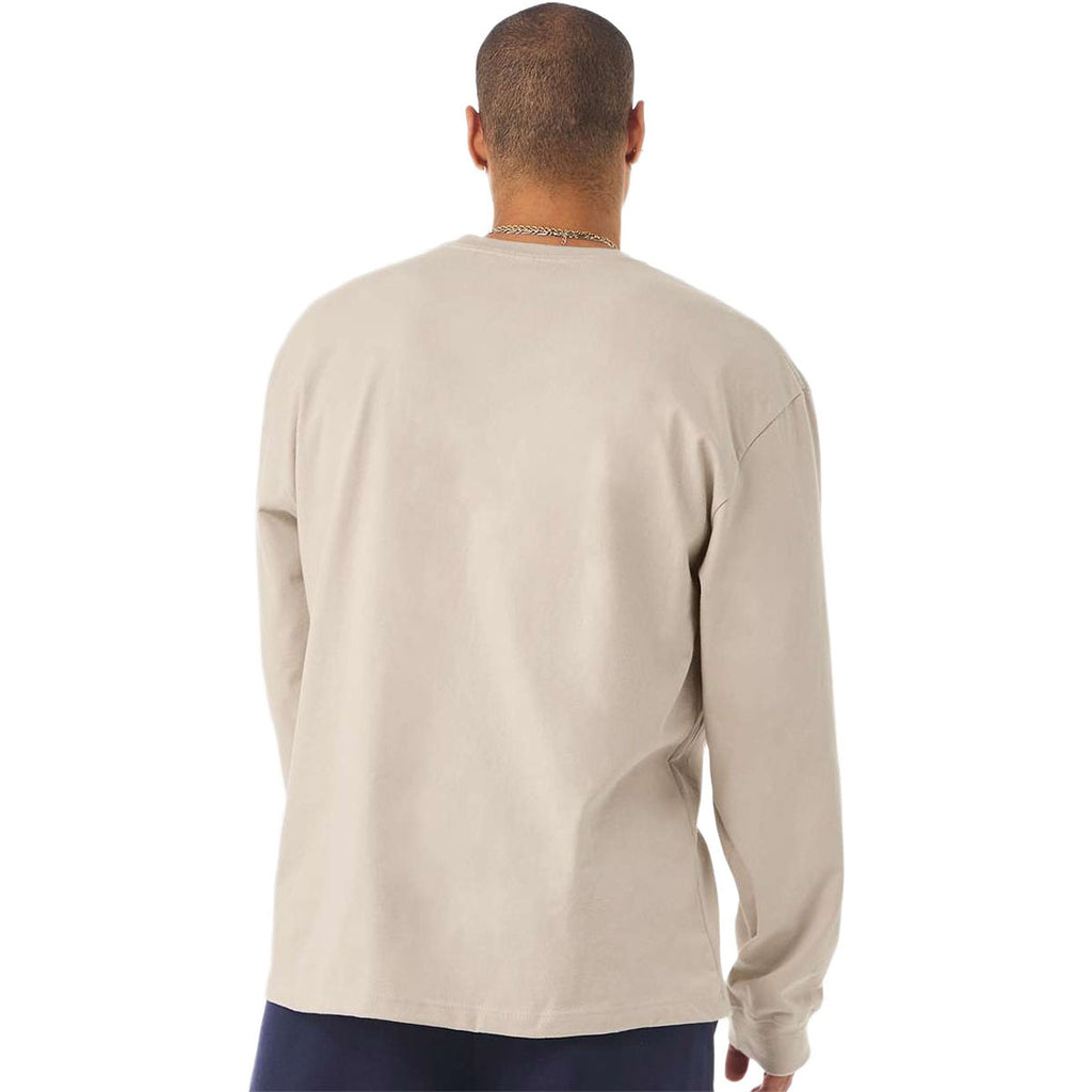 Bella + Canvas Men's Dust 7.5 oz Heavyweight Long Sleeve Tee