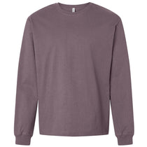 Bella + Canvas Men's Purple Storm 7.5 oz Heavyweight Long Sleeve Tee