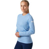 Helly Hansen Women's Bright Blue Tech Crew Long Sleeve