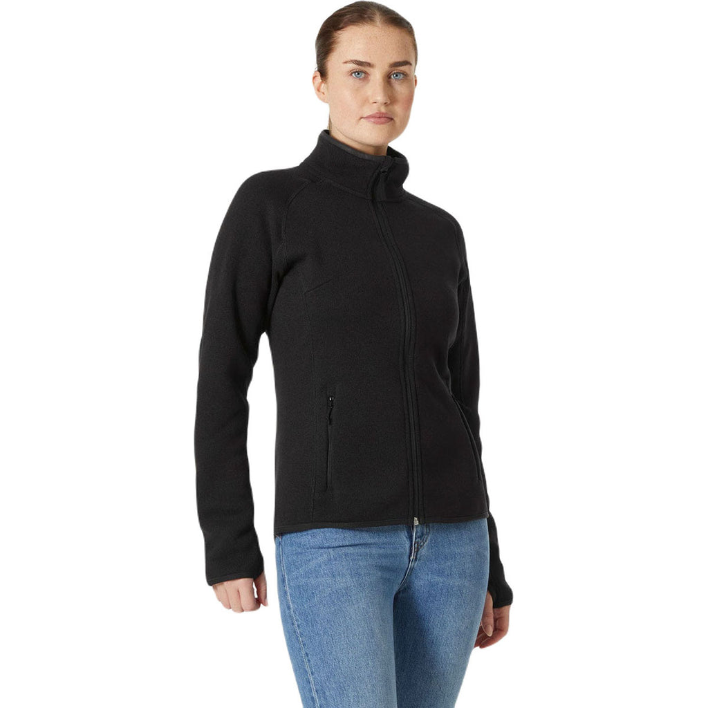 Helly Hansen Women's Black Varde Fleece Jacket 2.0