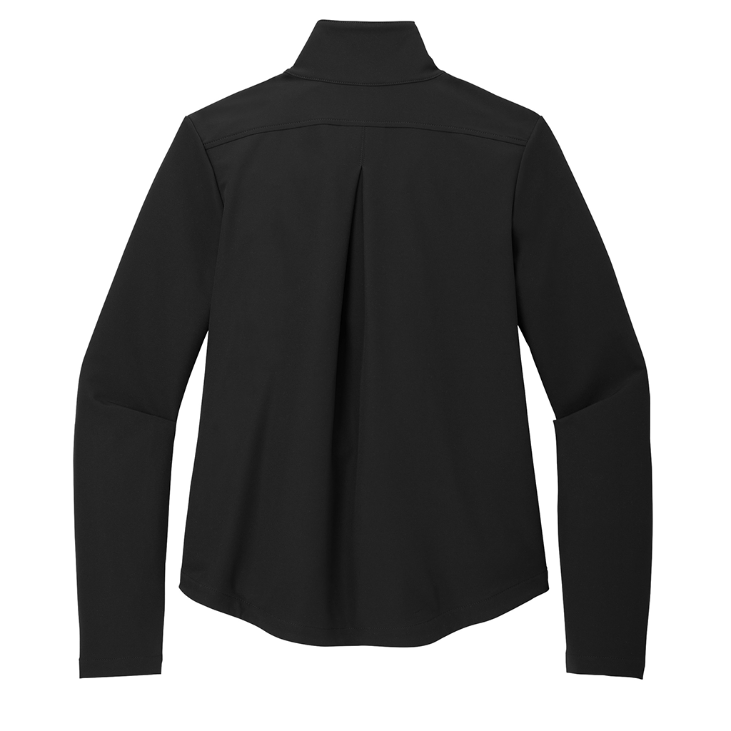 Mercer+Mettle Women's Deep Black Stretch Soft Shell Jacket