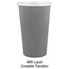 HIT Light Grey/Grey 15 Oz. Color Changing Recycled Aluminum Cup