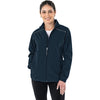 Charles River Women's Navy Skyline Pack-N-Go Full Zip Reflective Jacket