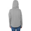 Charles River Women's Heather Grey Willow Scallop Hem Hoodie