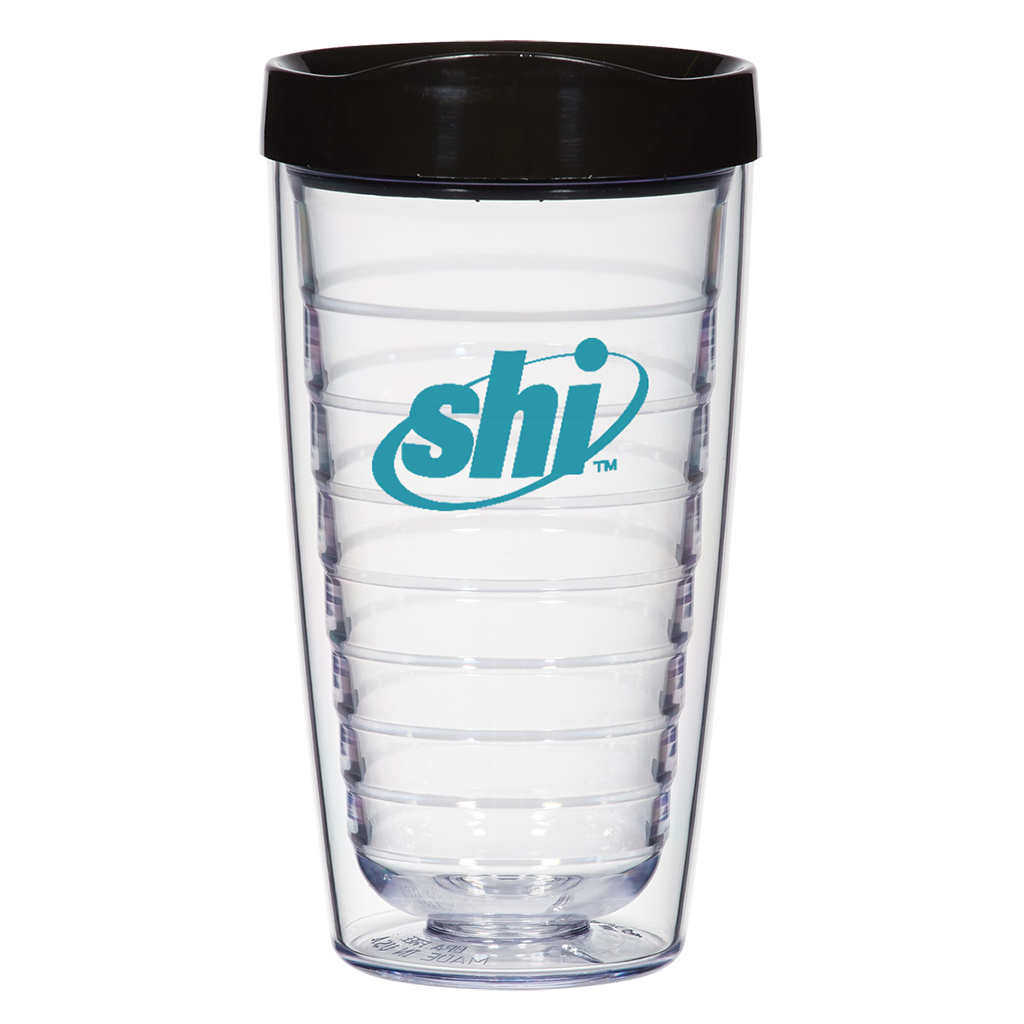 Hit Black 16 Oz. Newbridge Double Wall Tumbler