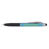 Good Value Turquoise with Black Ink Metallic Cool Grip Stylus Pen