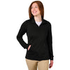 Charles River Women's Black Nu Fitness Quarter Zip