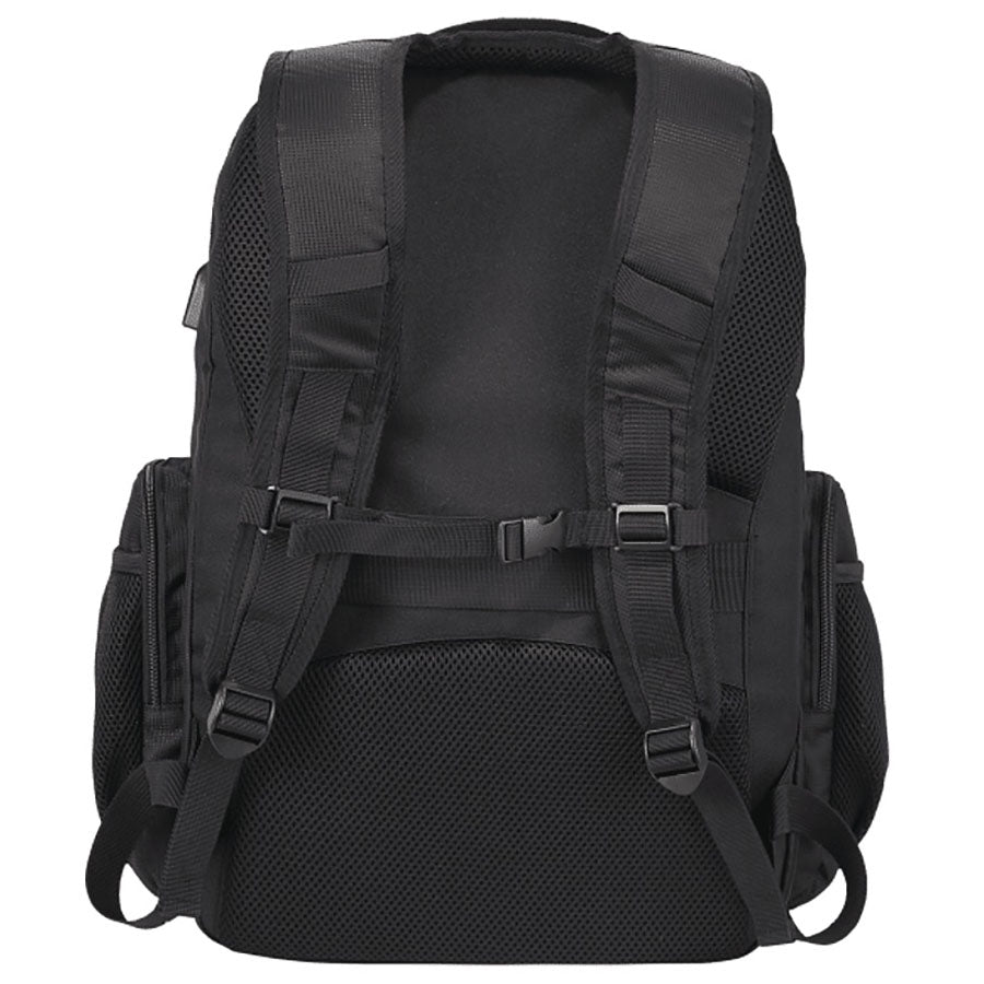 48-Hour Leed's Black Rainier TSA Friendly 17 Inch Laptop Backpack