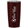 Hit Maroon with Clear Lid 20 Oz. Himalayan Tumbler