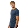 Tultex Navy Blue Combed Cotton T-Shirt