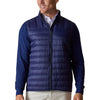 Straight Down Men's Indigo Patton Jacket