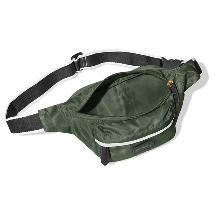 Paravel Safari Green Fold-Up Belt Bag