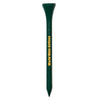 Koozie Dark Green 4-1 Golf Tee Packet - 3-1/4