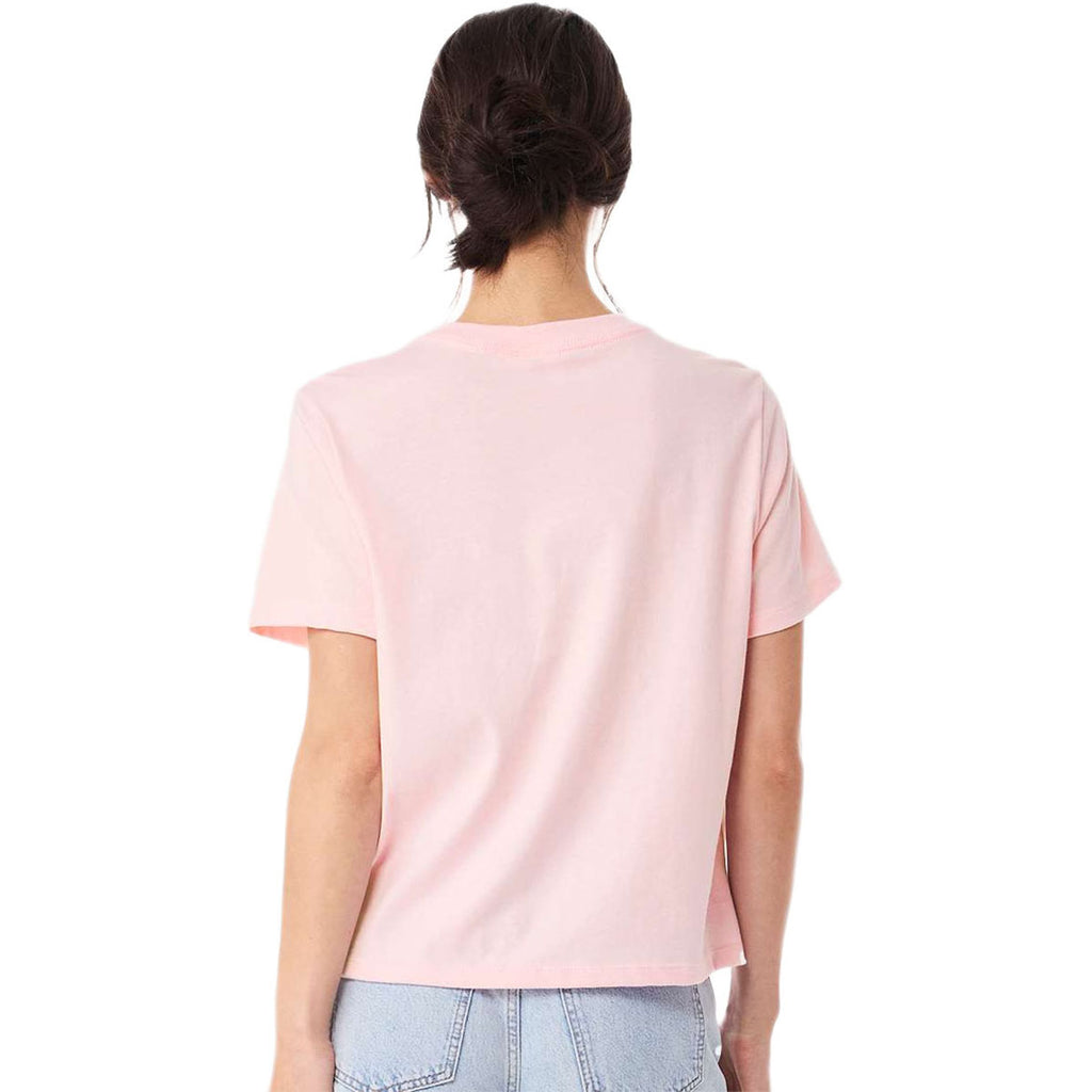 Bella + Canvas Women's Soft Pink 6 oz Heavyweight Tee