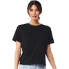 Bella + Canvas Women's Vintage Black 6 oz Heavyweight Tee