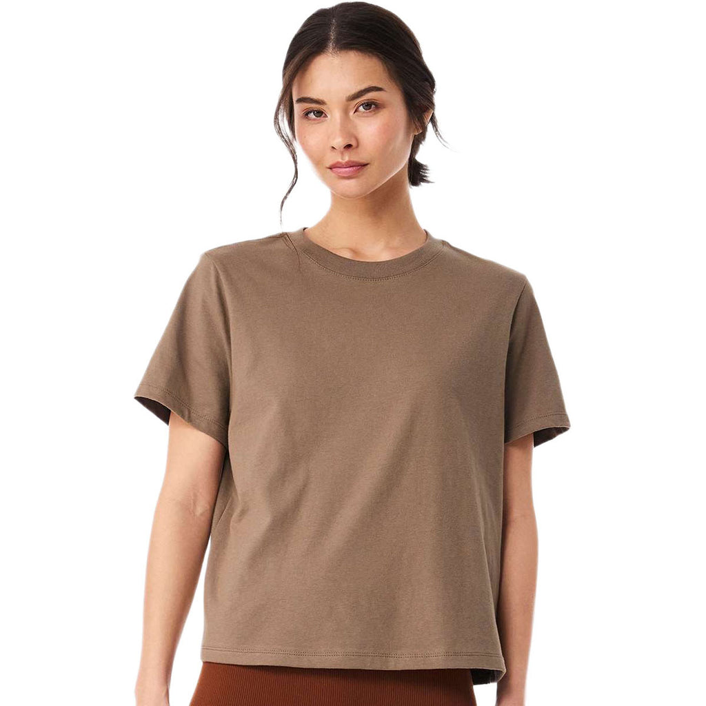 Bella + Canvas Women's Vintage Brown 6 oz Heavyweight Tee