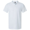 AllPro Men's White Pique Polo