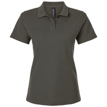 AllPro Women's Charcoal Pique Polo