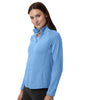 Puma Golf Women's Team Light Blue Pure 2.0 Quarter-Zip
