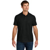 Gildan Men's Black Softstyle Pique Polo