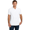 Gildan Men's White Softstyle Pique Polo