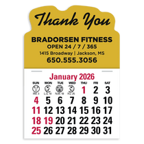 Triumph Calendars Black Vinyl Press-N-Stick Standard Calendar