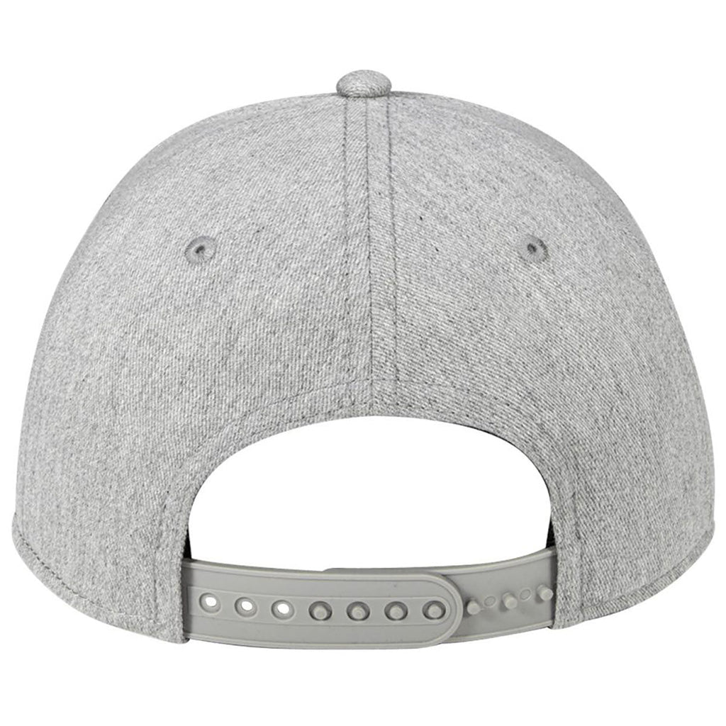 Pukka Grey Heather Tradesman Hybrid Six-Panel Cap