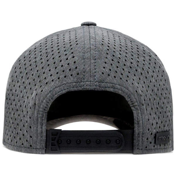 Melin Heather Charcoal A-Game Hydro Classic Performance Snapback Hat