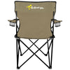 Hit Khaki Folding Chair With Carrying Bag