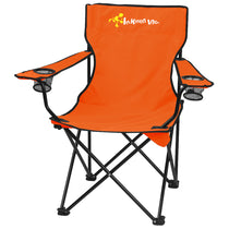 Hit Orange Folding Chair With Carrying Bag