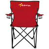 Hit Red Folding Chair With Carrying Bag