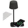 Leed's Black Sound Shine Desktop Lamp and Bluetooth Speaker