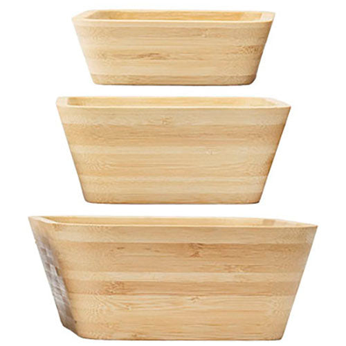 Hit Bamboo Bombay Bamboo Nesting Bowl Set
