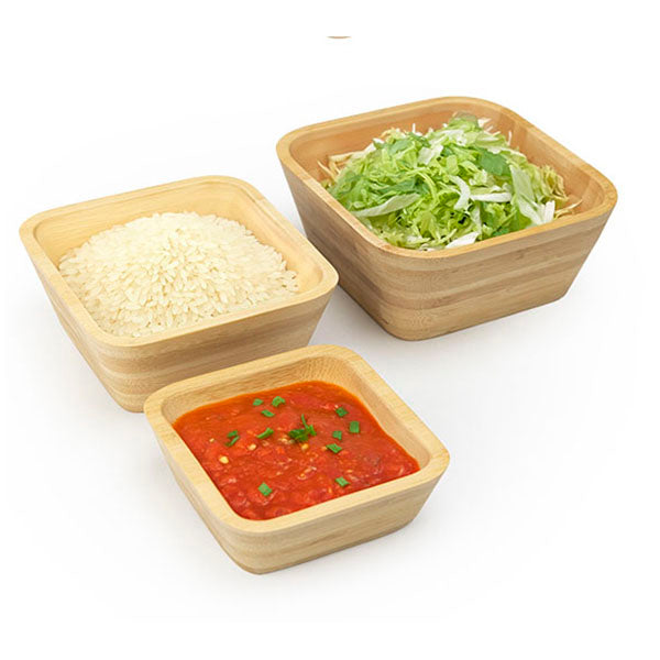 Hit Bamboo Bombay Bamboo Nesting Bowl Set