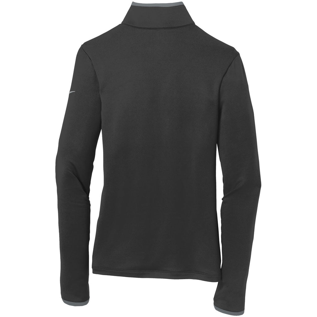 48-Hour Nike Women's Black/Grey Dri-FIT Stretch 1/2-Zip