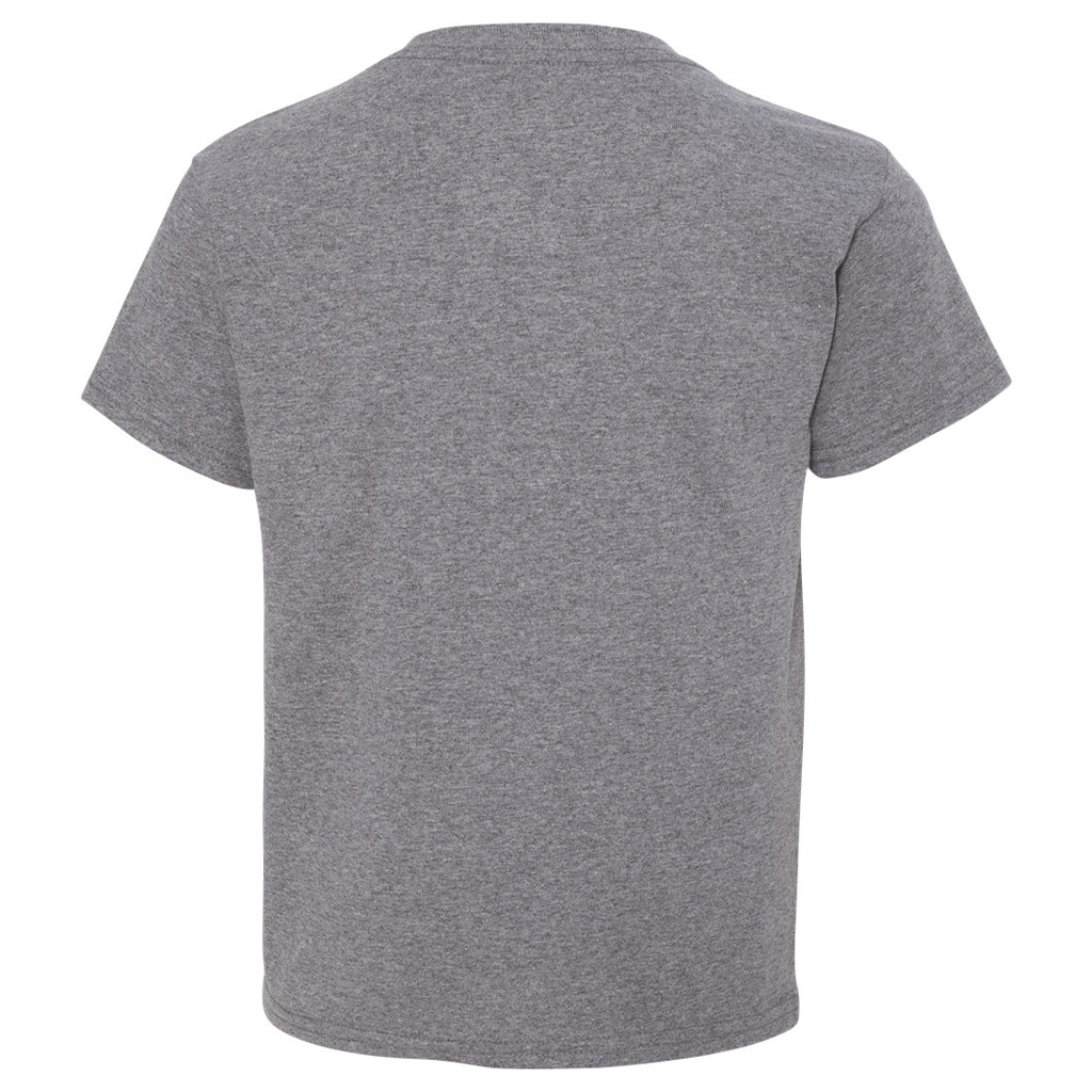 Gildan Youth Graphite Heather DryBlend T-Shirt