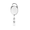 HIT White Retractable Badge Holder