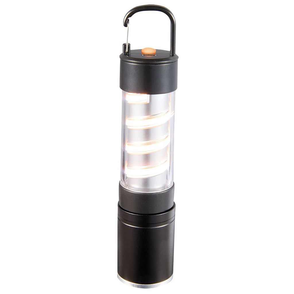 Leed's Black Hanging Spiral Filament Lantern Flashlight