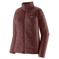 Patagonia Women's Dark Ruby Nano Puff Jacket