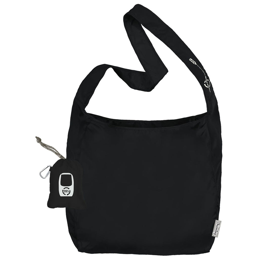 ChicoBag Black Sling rePETe Crossbody Tote