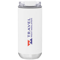 ETS Express Matte White Palma 16oz Stainless Steel Tumbler
